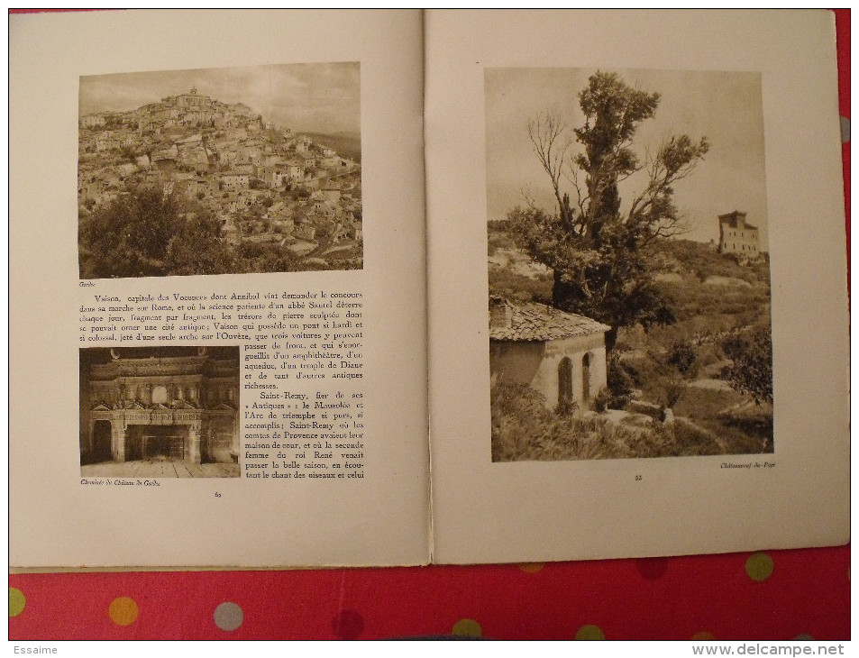 La Provence. revue Le visage de la France. 1925. 32 pages. édition Horizons de France