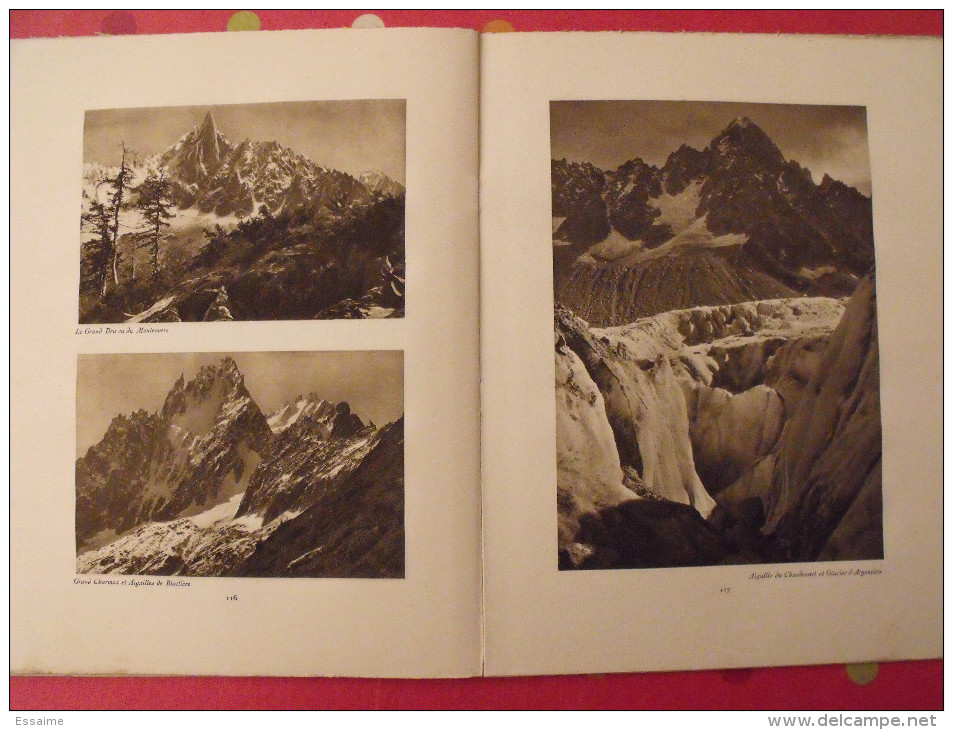 Les Alpes Françaises. revue Le visage de la France. 1925. 32 pages. édition Horizons de France