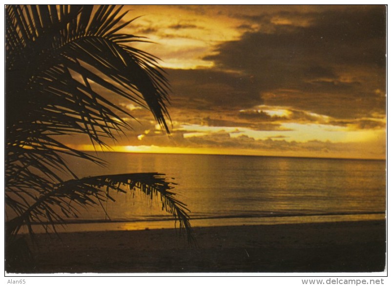 Nosy-Be Malagasy Republic Madagascar Beach Scene, Norway Sea Post, C1980s Vintage Postcard - Madagascar