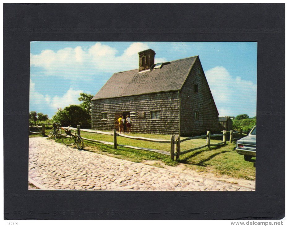 57971    Stati  Uniti,   Oldest House On  Nantucket,  The Jethro   Coffin  House On  Sunset Hill  Built In  1686,    NV - Nantucket