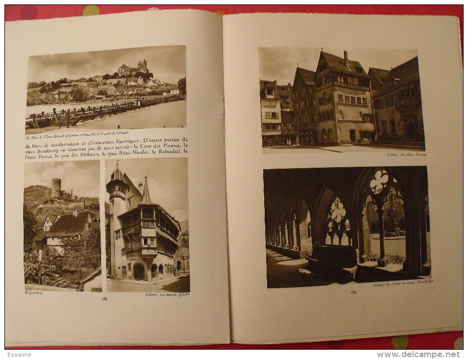 Vosges Alsace et Lorraine. revue Le visage de la France. 1925. 32 pages. édition Horizons de France