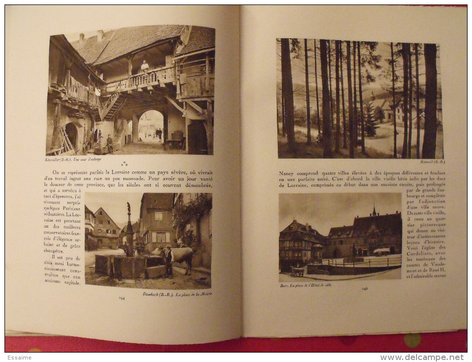 Vosges Alsace et Lorraine. revue Le visage de la France. 1925. 32 pages. édition Horizons de France