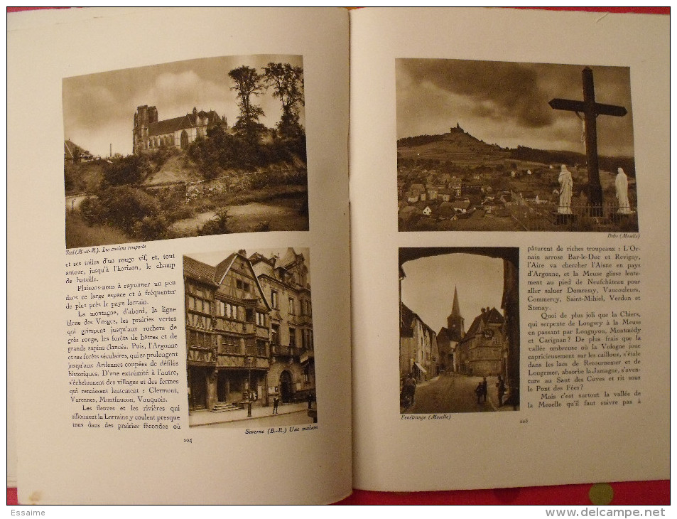 Vosges Alsace et Lorraine. revue Le visage de la France. 1925. 32 pages. édition Horizons de France