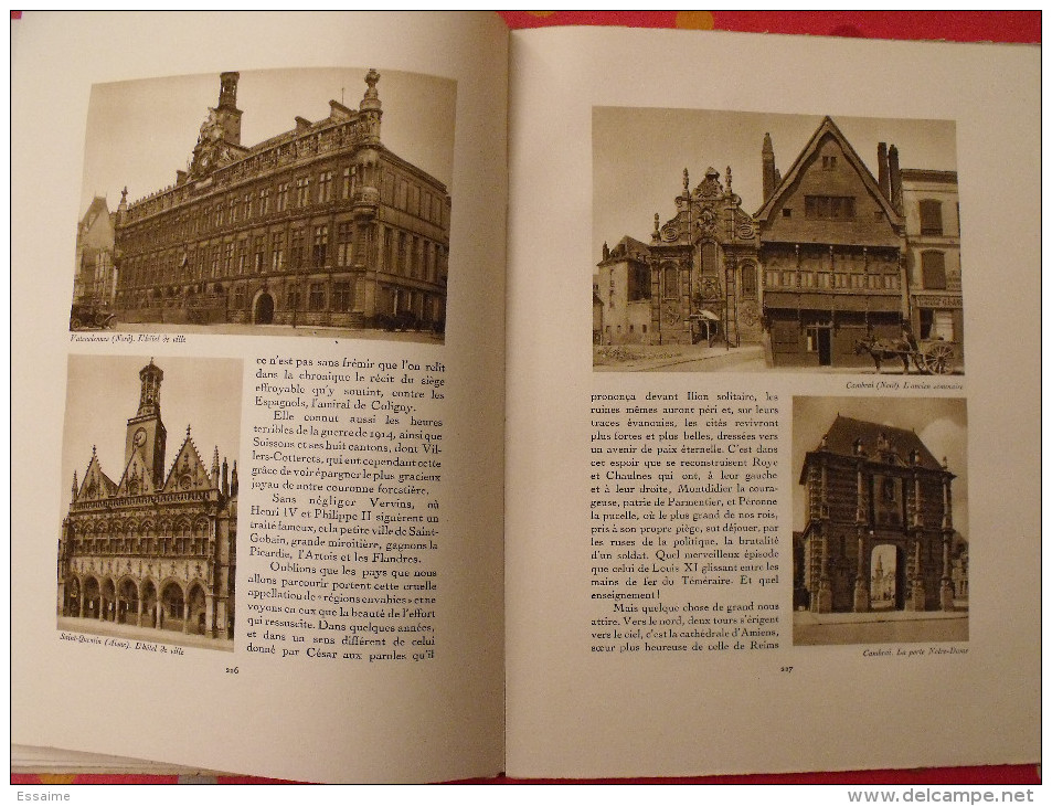 Champagne Ardennes Nord. revue Le visage de la France. 1925. 32 pages. édition Horizons de France