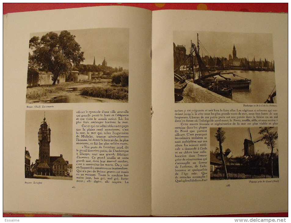 Champagne Ardennes Nord. revue Le visage de la France. 1925. 32 pages. édition Horizons de France