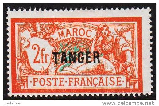 1923. TANGER 2 Fr.  (Michel: 17) - JF191279 - Sonstige - Afrika