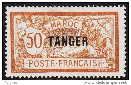 1918 - 1924. TANGER 50 C.  (Michel: 11) - JF191277 - Africa (Varia)