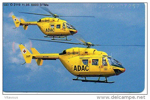 Hélicoptère  Helicopter Avion Jet Télécarte 6 000 Exemplaires Phonecard  (293) - O-Series: Kundenserie Vom Sammlerservice Ausgeschlossen