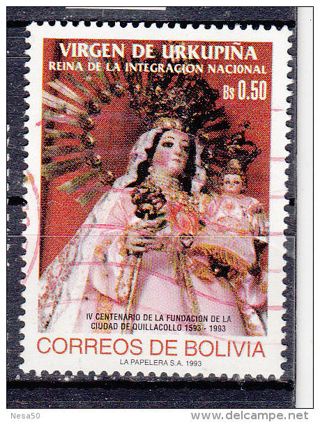 Bolivia 1993 Mi Nr  1211  400 Jaar Stad  Quillacollo - Bolivië