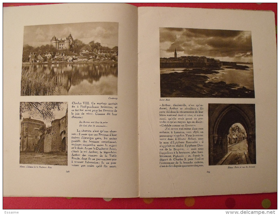 La Bretagne. Revue Le Visage De La France. 1925. 32 Pages. édition Horizons De France - Corse