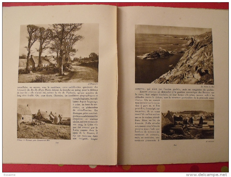 La Bretagne. revue Le visage de la France. 1925. 32 pages. édition Horizons de France