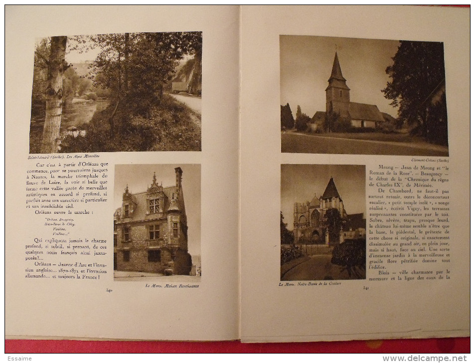 La Vallée De La Loire. Revue Le Visage De La France. 1925. 32 Pages. édition Horizons De France - Corse