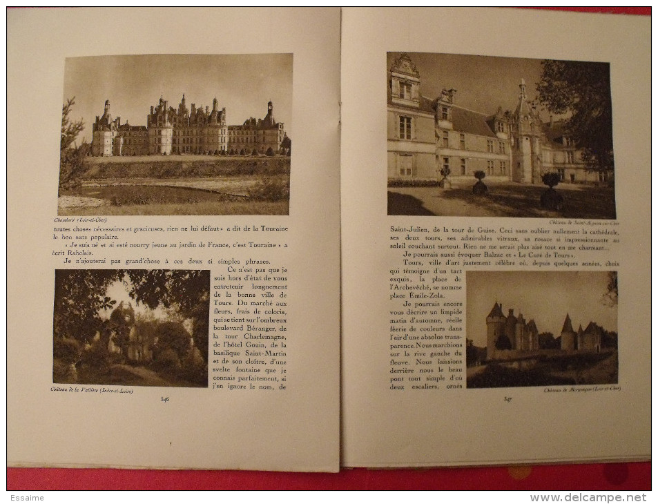 La Vallée de la Loire. revue Le visage de la France. 1925. 32 pages. édition Horizons de France