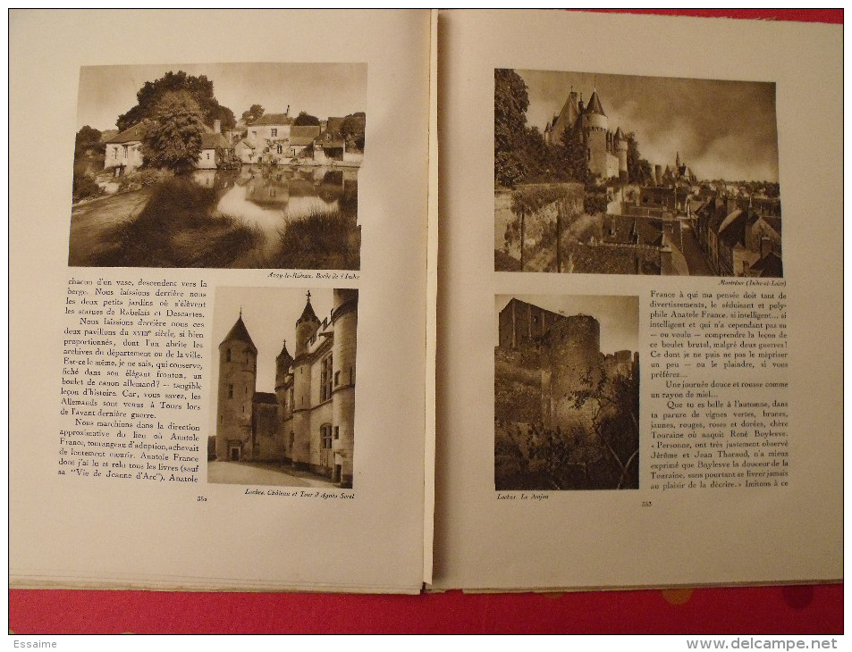 La Vallée de la Loire. revue Le visage de la France. 1925. 32 pages. édition Horizons de France