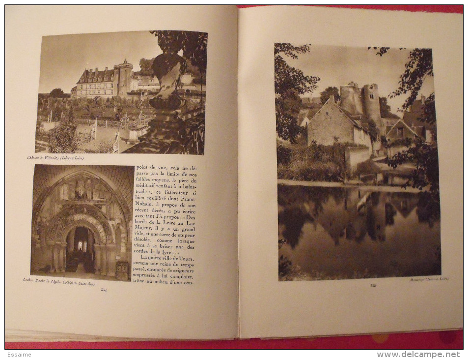 La Vallée de la Loire. revue Le visage de la France. 1925. 32 pages. édition Horizons de France