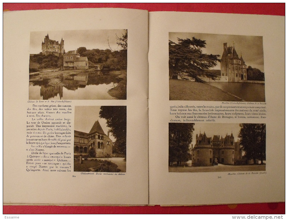 La Vallée de la Loire. revue Le visage de la France. 1925. 32 pages. édition Horizons de France