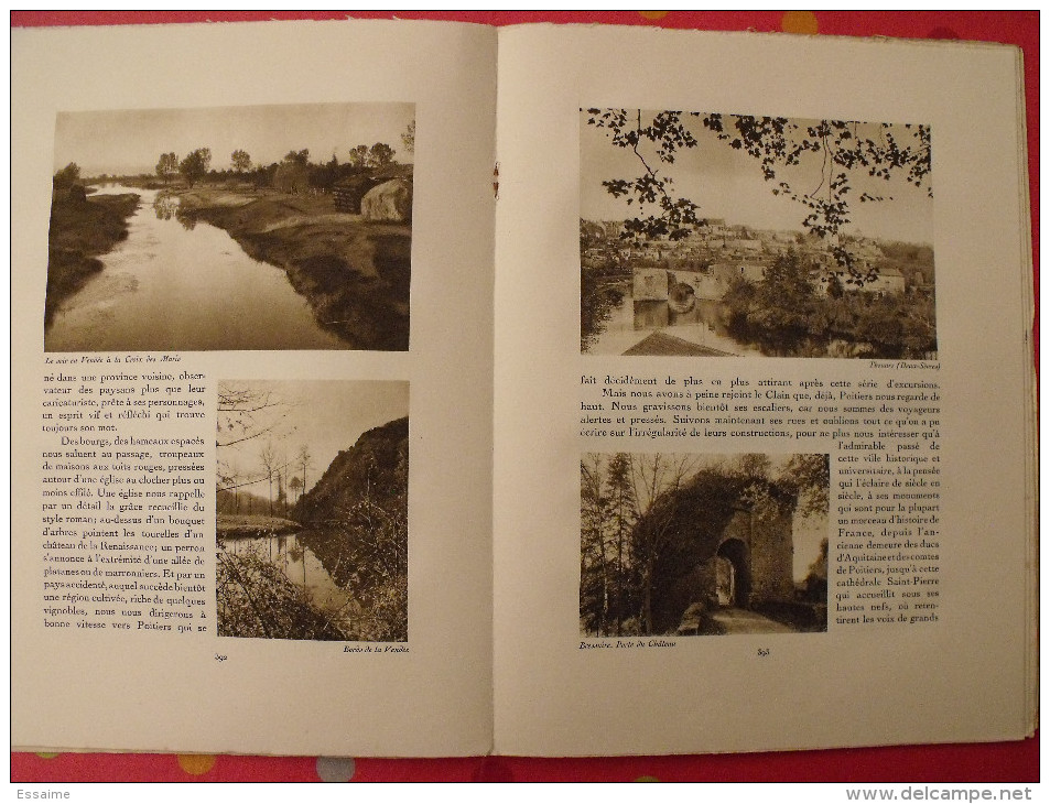 Poitou Angoumois Saintonge. revue Le visage de la France. 1925. 32 pages. édition Horizons de France