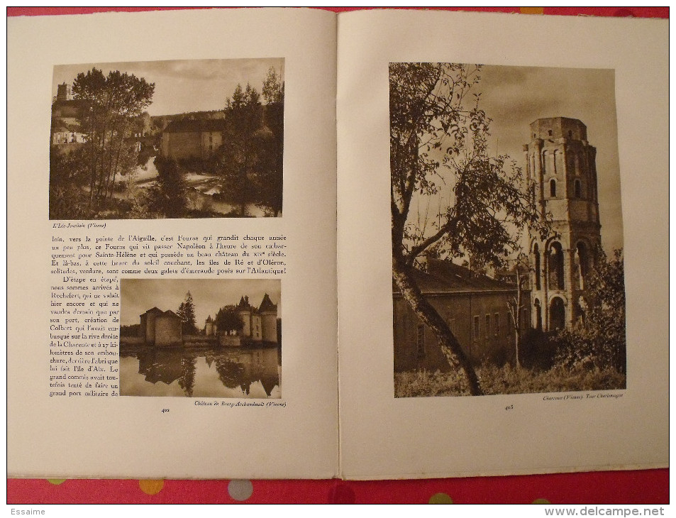 Poitou Angoumois Saintonge. revue Le visage de la France. 1925. 32 pages. édition Horizons de France