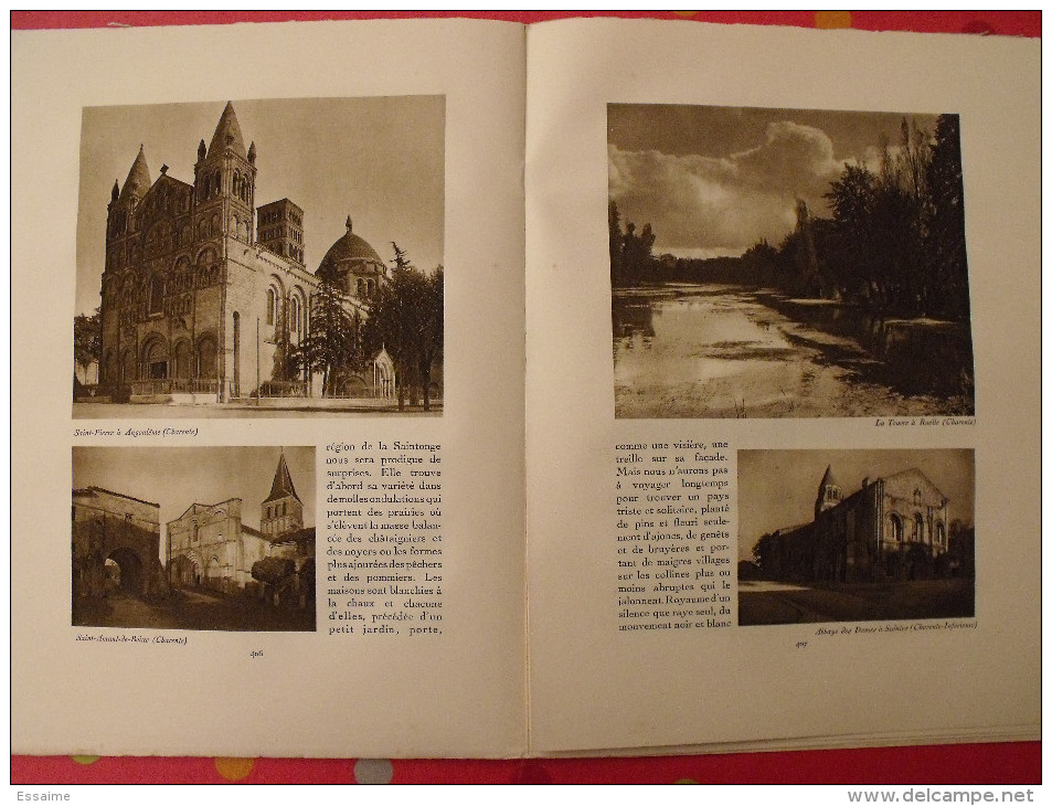 Poitou Angoumois Saintonge. revue Le visage de la France. 1925. 32 pages. édition Horizons de France