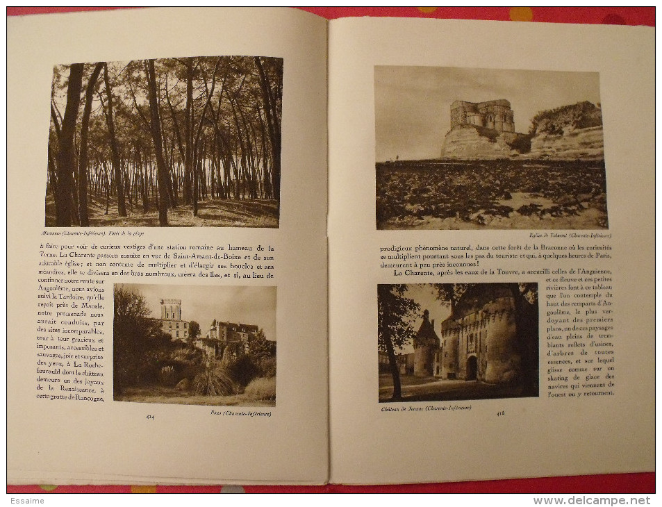 Poitou Angoumois Saintonge. revue Le visage de la France. 1925. 32 pages. édition Horizons de France