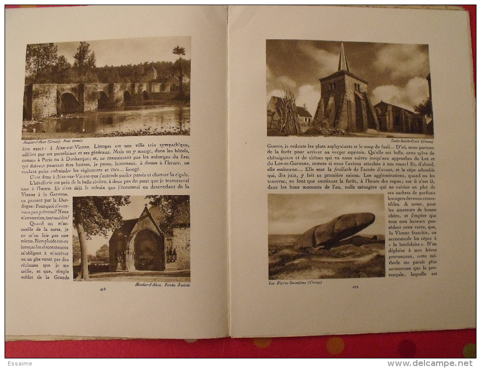 Limousin Quercy Périgord. Revue Le Visage De La France. 1925. 32 Pages. édition Horizons De France - Corse