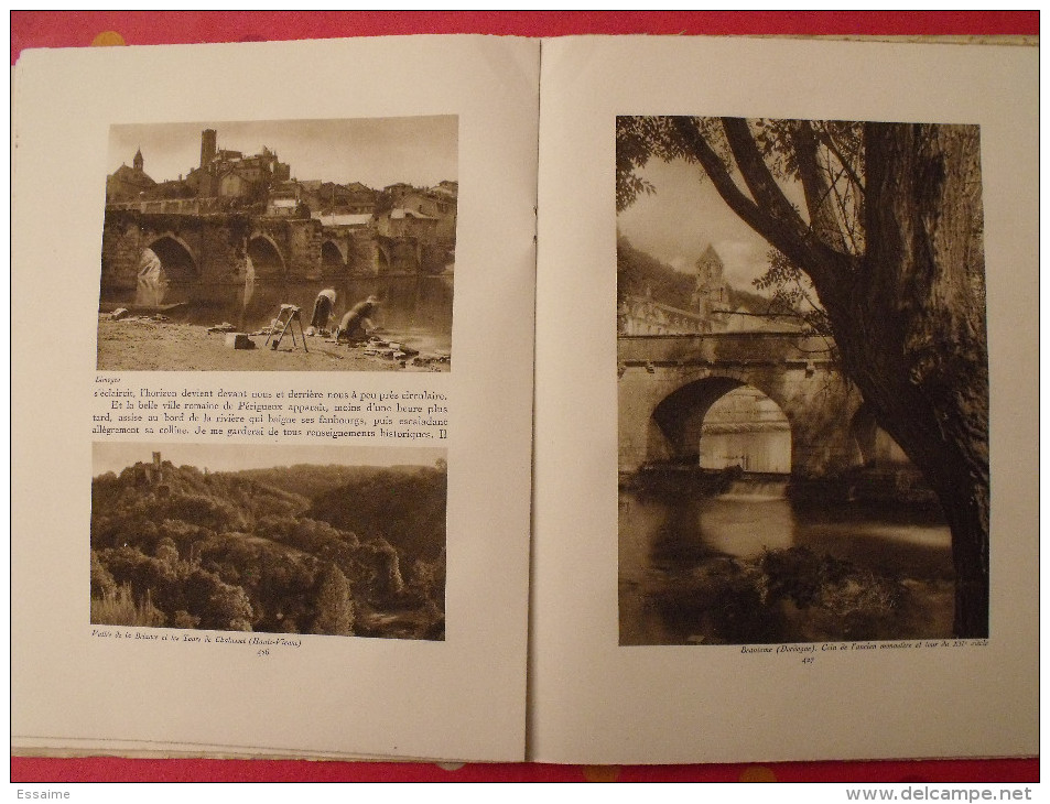 Limousin Quercy Périgord. revue Le visage de la France. 1925. 32 pages. édition Horizons de France