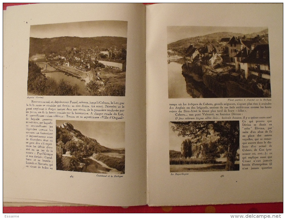 Limousin Quercy Périgord. revue Le visage de la France. 1925. 32 pages. édition Horizons de France