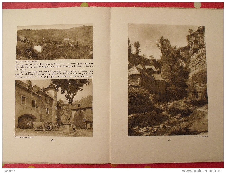 Auvergne Massif Central. Revue Le Visage De La France. 1925. 32 Pages. édition Horizons De France - Corse