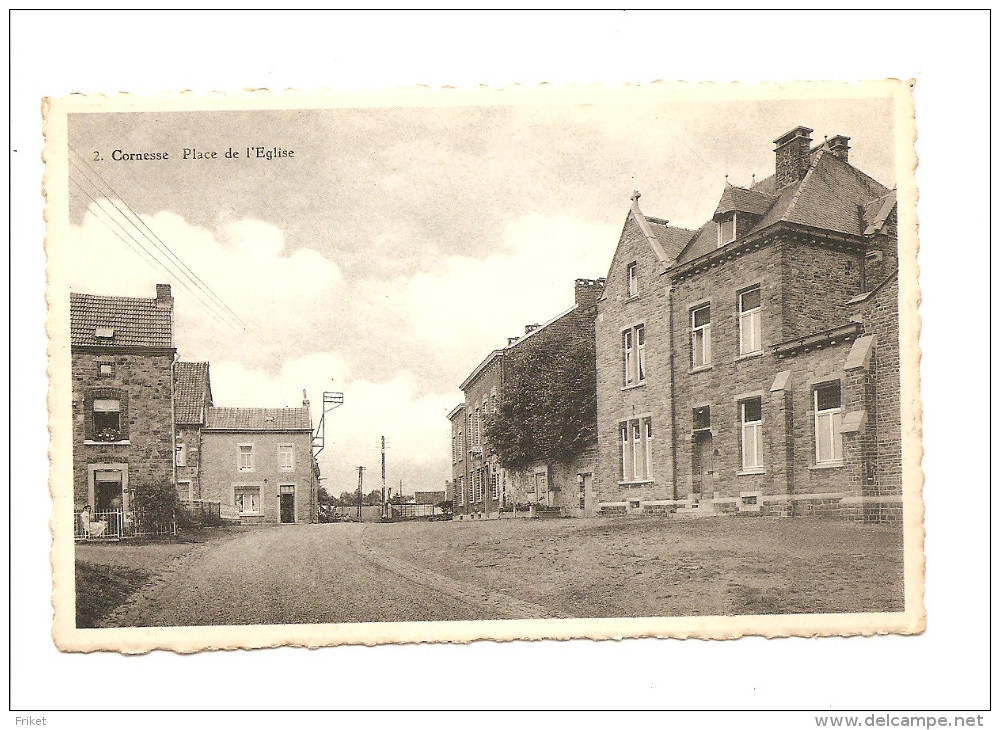 - 1702 -    CORNESSE Place De L Eglise - Pepinster