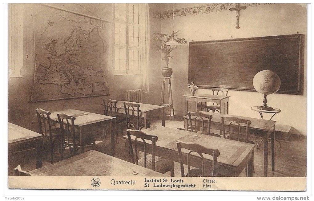 QUATRECHT (9230) St Lodewijksgesticht Klas - Institut St Louis Classe - Wetteren