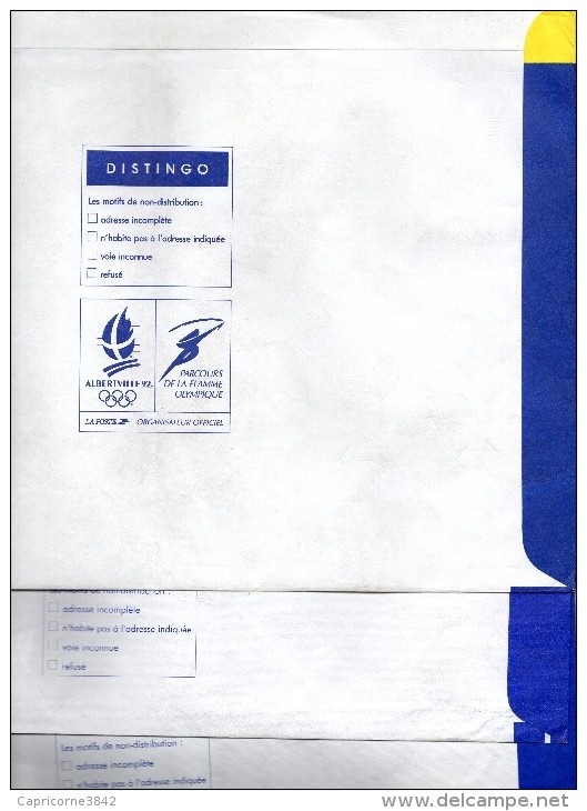 4 Enveloppes Distingo N° 2002 - 2004 - 2006 - 2008 - Format 326x229 - PAP: Sonstige (1995-...)