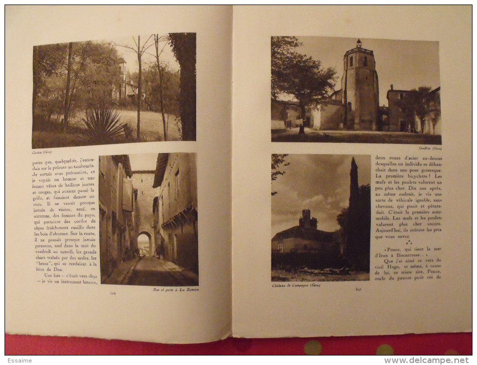 Gascogne Guyenne Cote D´Argent. Revue Le Visage De La France. 1925. 32 Pages. édition Horizons De France - Corse