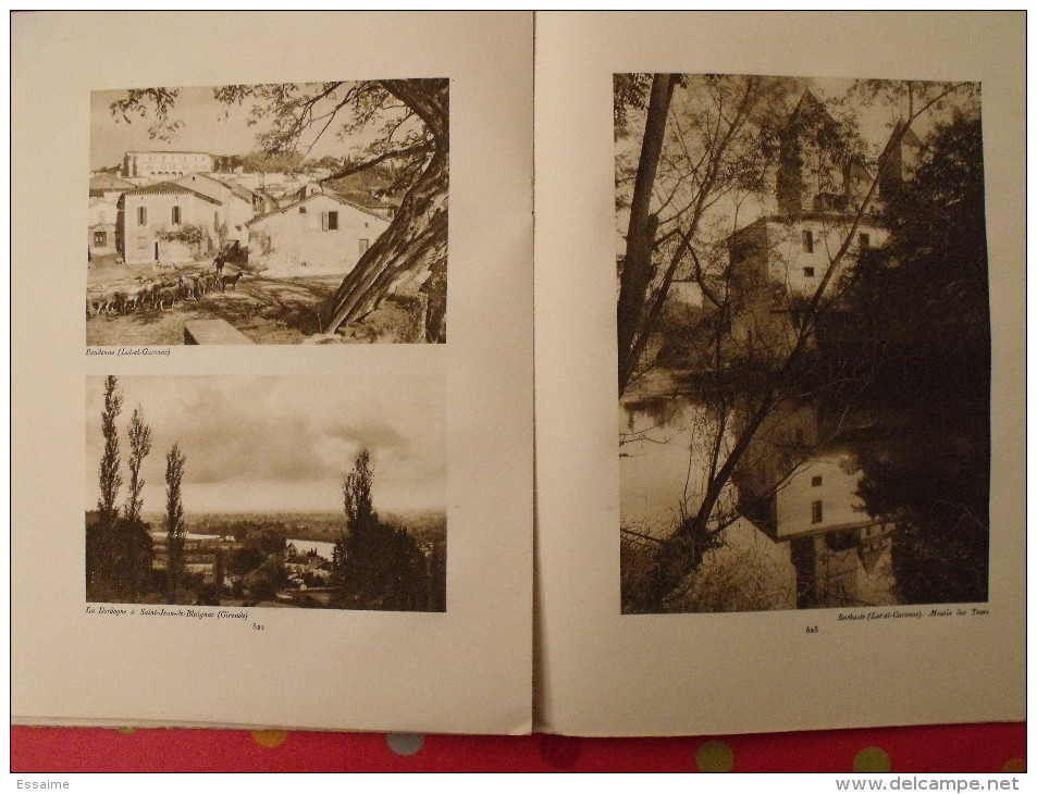 Gascogne Guyenne Cote d´Argent. revue Le visage de la France. 1925. 32 pages. édition Horizons de France