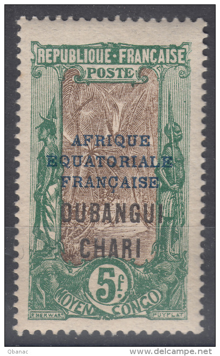 French Ubangui, Oubangui 1924 Yvert#62 Mint Hinged - Nuovi
