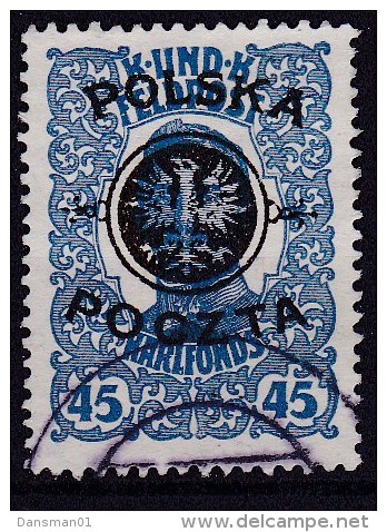 POLAND 1918 Lublin Fi 19 Used Signed Petriuk - Usados