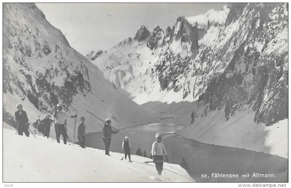 Ski - Fählensee Mit Altmann - Edition Max Frei - Sports D'hiver