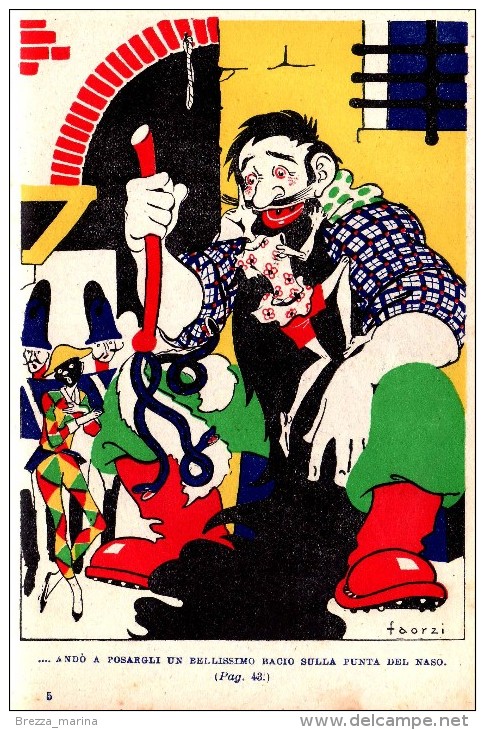 ITALIA - Usato - 1940 - Le avventure di Pinocchio - Carlo Collodi - Storia di un burattino illustrata da Fiorenzo Faorzi