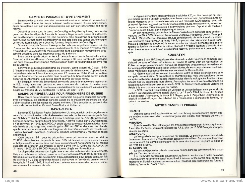 30ème ANNIVERSAIRE De La LIBERATION Des CAMPS De DEPORTATION - Secretariat Des Anciens Combattants - - Frans