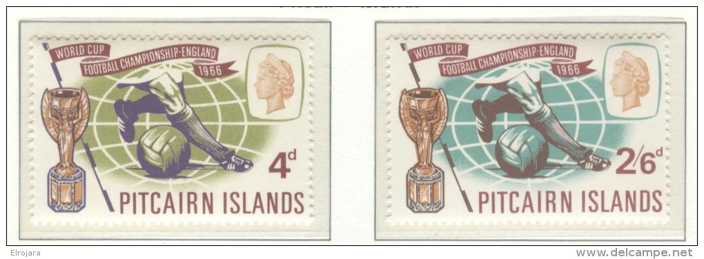 PITCAIRN ISLANDS Perforated Set Mint Without Hinge - 1966 – Inghilterra