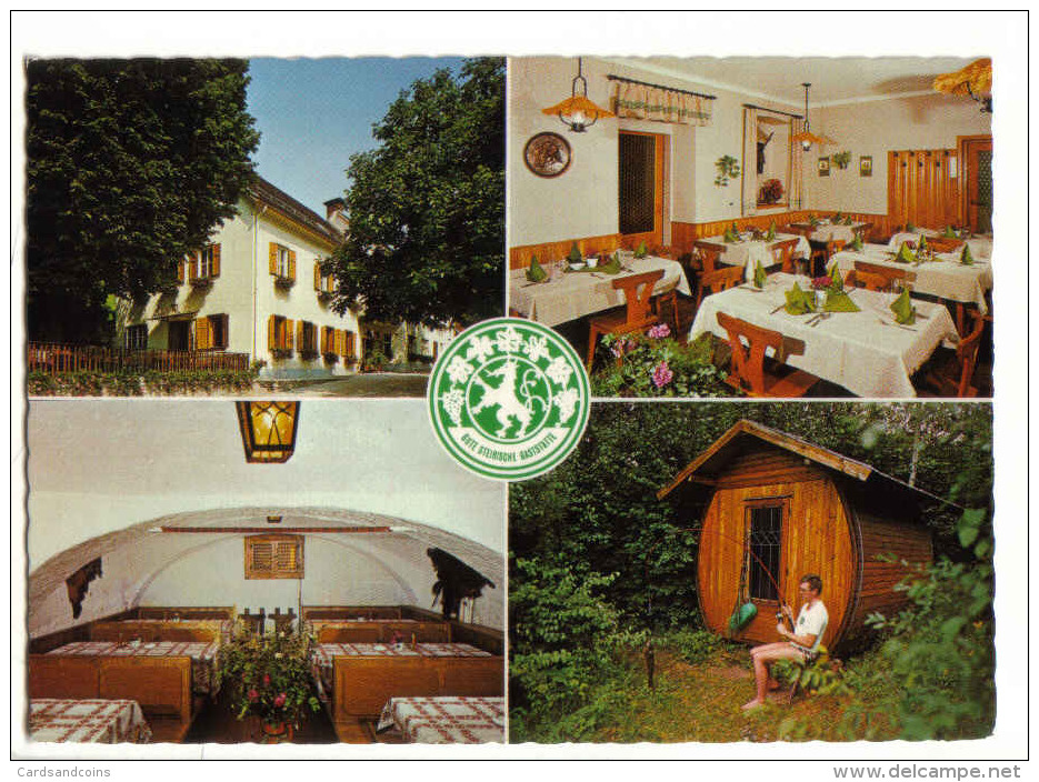 AK Ertl - Wilding 1987 Gel - Gasthof Zur Linde Inkl. Motiv Fischen - Post Rein - Rein