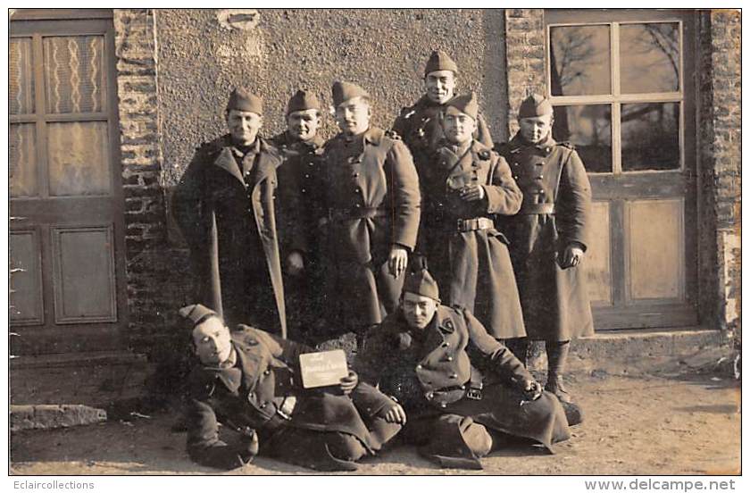 A Localiser       62      Carte Photo Militaire.  " Les Privés D'eau" ??????? - Autres & Non Classés