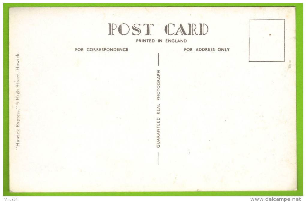 HAWICK - Lamb Sale Day Carte Non Circulé Real Photograph - Roxburghshire