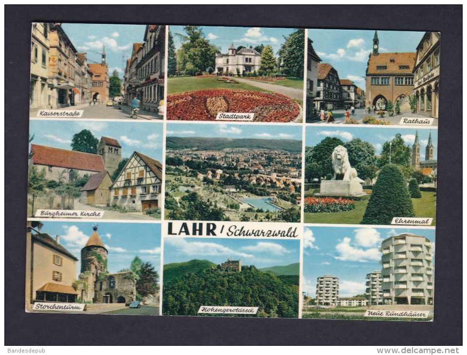 Lahr / Schwarzwald ( Multivues  Cad Poste Aux Armees 1965 ) - Lahr