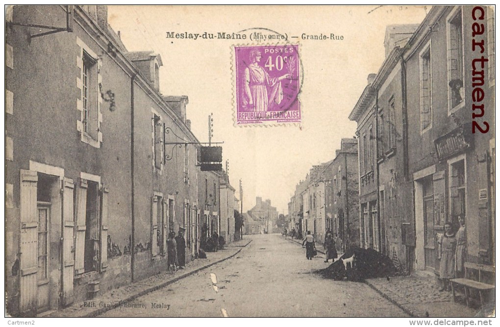 MESLAY-DU-MAINE GRANDE-RUE 53 MAYENNE - Meslay Du Maine