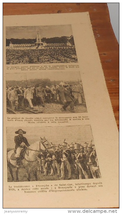 Le Pèlerin. N°3375.  13 Juillet 1947. Deuxième Anniversaire De La Charte Des Nations Unies. Pat´Apouf. - 1900 - 1949