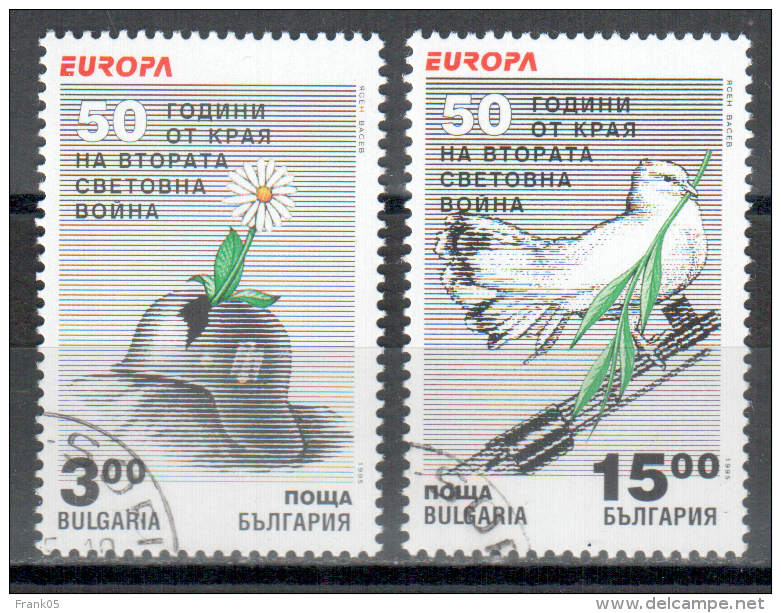 Bulgarien / Bulgaria / Bulgarie 1995 Satz/set EUROPA Gestempelt/used - 1995