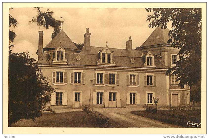 - Indre Et Loire - Ref A311 - Chemille Sur Deme - Chateau De Girardet - Carte Bon Etat - - Other & Unclassified