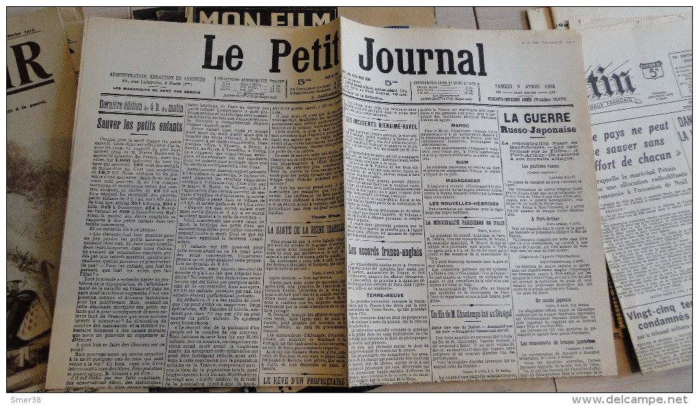 Le Petit Journal - 09/04/1904  -   -fac Simile N° 21 - Autres Livres Parlés