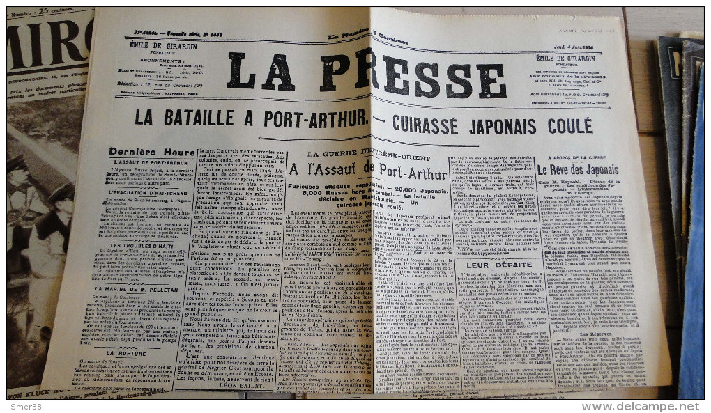 La Presse  - 04/08/1904  -   -fac Simile N° 22 - Autres & Non Classés