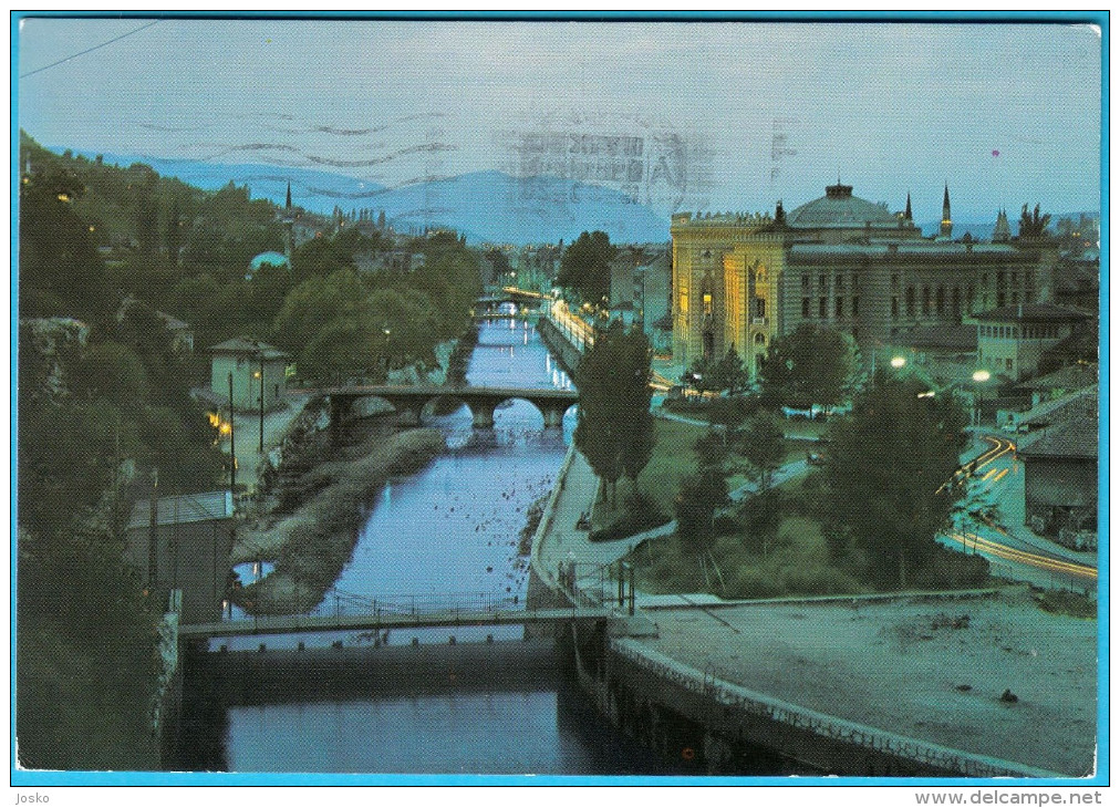 SARAJEVO ( Bosnia And Herzegovina ) * Travelled * Islam Religion Mosque Mosquée Mosques Moschee Mezquita Moschea AK - Islam